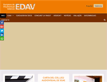 Tablet Screenshot of edav.es